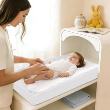 Waterproof Changing Pad Cover 2 Pack Quilted Viscose Fitted Diaper Chang Table
