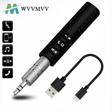 Wireless Bluetooth v4.1 Transmitter Stereo Music 3.5mm Adapter AUX Car Receiver
