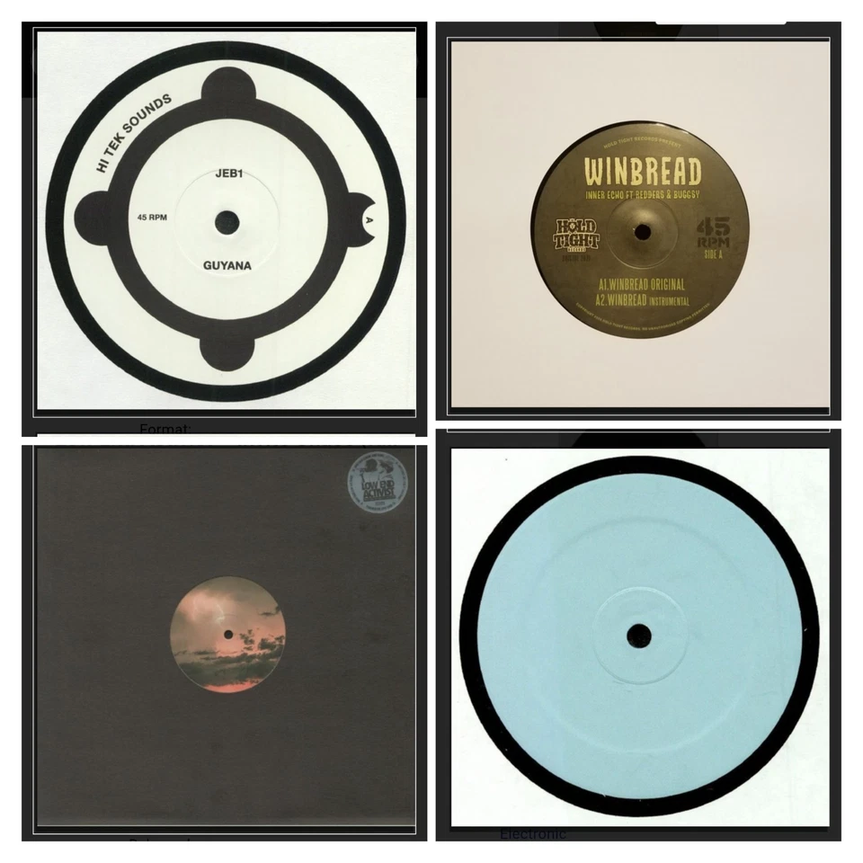 8 X Grime 12" Vinyl Records Bundle Lot - All Mint Never Played - Image 2 of 4