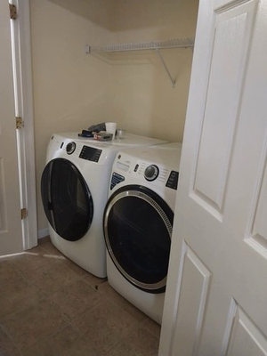 #ad GE UltraFresh Vent System Front Load Washer Dryer Set 4.8 cu ft White $950.00