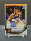 2025-26 Bowman Chrome Ryan Dunn Auto Refractor /499 Phoenix Suns