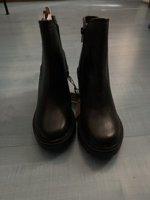 Damen Stiefeletten Boots Schwarz