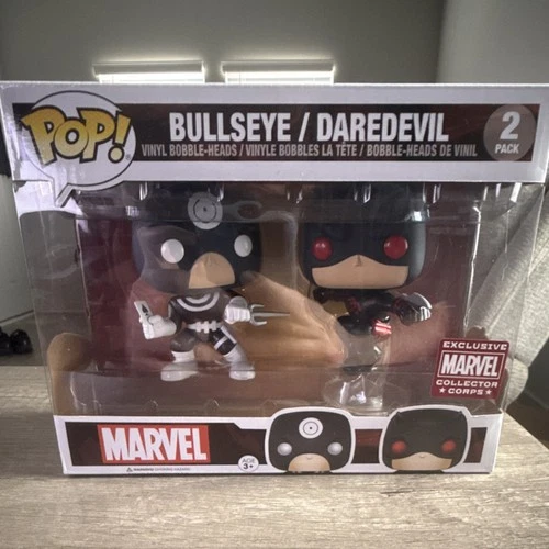 Funko Pop! Marvel Collector Corps Exclusive Bullseye & Daredevil 2-Pack