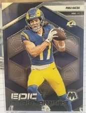 2025 Panini Mosaic #7 PUKA NACUA 'EPIC PERFORMERS' CARD! RAMS