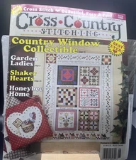 Cross Country Stitching Cross Stitch Magazine Jeremiah Junction 2004 October