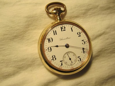 Hamilton Watch Lancaster Bj. 1908, vergoldet, 1a Zustand, Kal. 936