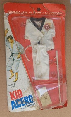 Vintage Cipsa Mexico Kid Acero Karate Set Rare Variant 70s Nocton