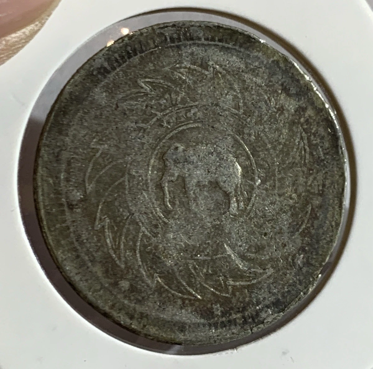 正規品保証 !1869年　銀1バーツタイ国ラーマ5世 正規品保証 !1869年 銀1バーツタイ国ラーマ5世 Yahoo!オークション