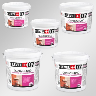 Quarzgrund 4-100Kg Weiße Grundierung Putzgrund Haftgrund Betonkontakt L+07