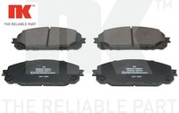 NK 229343 Bremsbelagsatz FüR Scheibenbremse Bremsbelagsatz BremsbeläGe