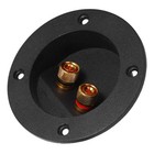Hummingbird Conector Box Reusable Plastic Speaker Box Terminal with Golden Copper Wiring ...