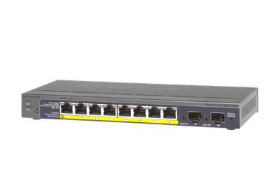 NETGEAR ProSafe GS110TP V2 Managed Gigabit PoE Switch 8 Ports SFP