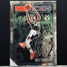 2019-20 Panini NBA Hoops Premium Stock - Get Out the Way Giannis...