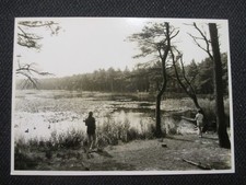 RAR  seltene AK  alter Zeit in s/w ! CUXHAVEN SAHLENBURG selten Idyll Natur See
