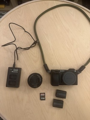 Sony Alpha A6300 Mirrorless Digital Camera w/ 16-60mm lens 7000 Shutter Count