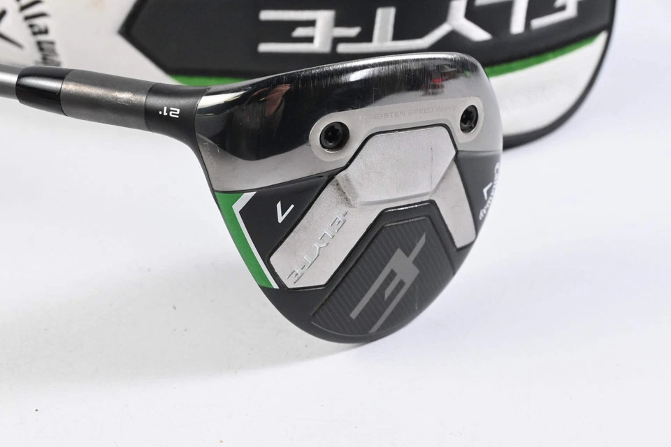 Left Hand Callaway Elyte #7 Wood / 21 Degree / Stiff Flex Denali Blue 60 Shaft - Image 4 of 4