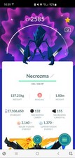 Pokemon Shiny Necrozma Very Rare Shiny Ultra Beast GO