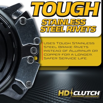 The ROP Shop Heavy Duty Electric PTO Clutch For Bush Hog M2561K, M2560, M2672, M2554K, M2260K, M2661K - FatBoy Series Upgrade