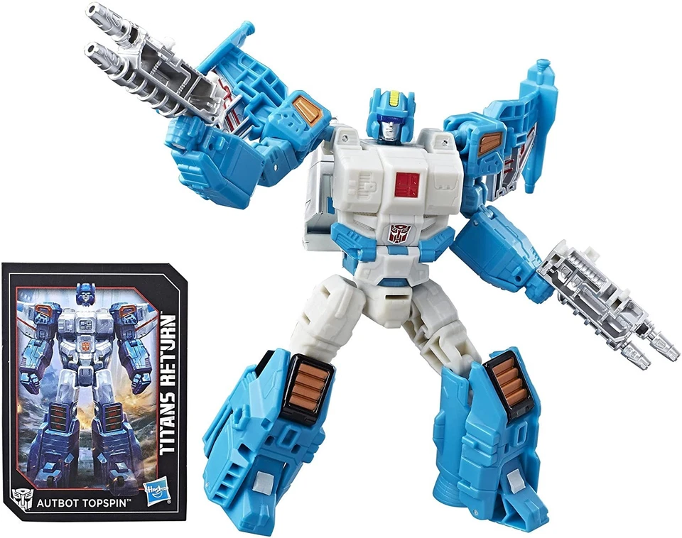 Deluxe Topspin and Freezeout | Transformers Generations Titans Return Hasbro - Image 4 of 4