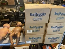 Reality Works Real Care baby II/2 PLUS WHITE Black Males and Females Lot