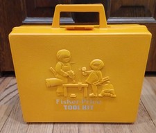 Fisher-Price Tool Kit 924 1977 Vintage Preschool Pretend Play Toy
