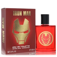  Iron Man by Marvel Eau De Toilette 3.4 oz for Men   