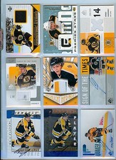 SERGEI SAMSONOV 2000-01 SP GAME USED TOOLS OF THE GAME JERSEY BRUINS