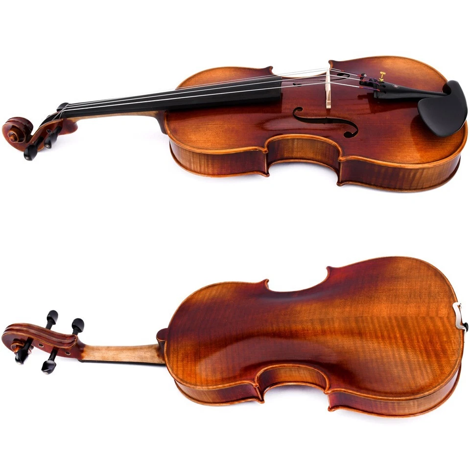 T30+ Master антикварная альта в стиле Страдивари 16 дюймов два шт. европейское дерево сладкий тон - Изображение 4 из 4