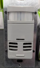 Leviton Motion/Occupancy Sensor (PIR/Ultrasonic) wall switch, Model: OSSMT-MDG