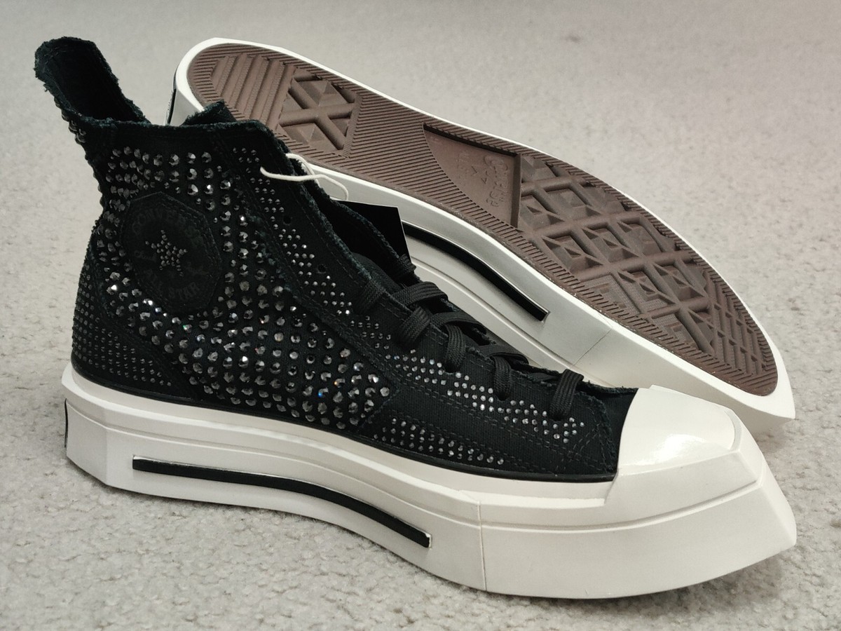 Converse Swarovski x Chuck 70 De Luxe Squared High Crystals Converse Swarovski x Chuck 70 De Luxe Squared High Crystals
