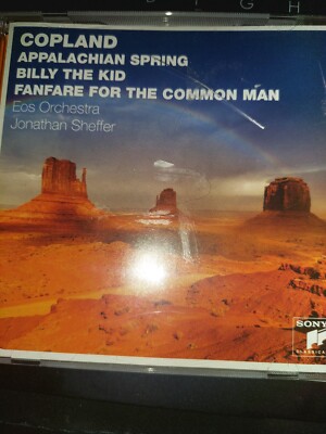 COPLAND EOS ORCHESTRA APPALACHIAN SPRINGS BILLY THE KID FANFARE FOR THE COMMON M