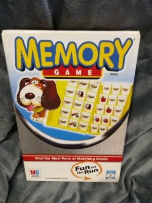 Memory Game Fun on the Run Travel Matching Game, Milton Bradley, 2005 ...