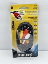 Philips Audio Video Cable 6 Ft PH61106