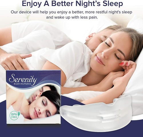 Stop Snoring Adjustable Mouthpiece Anti Snore Sleeping Aids Apnea Mouth Guard AU - Picture 6 of 6