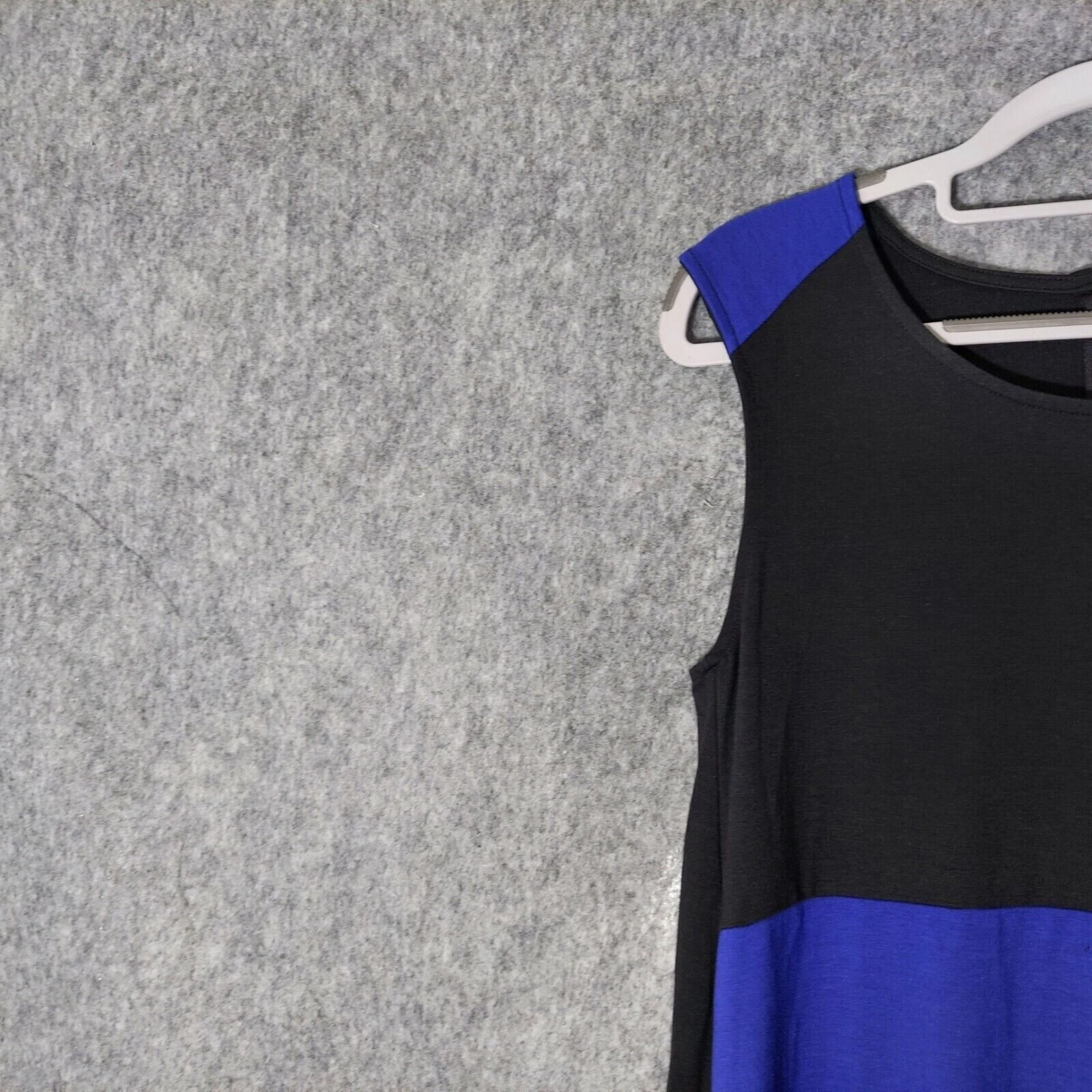 UNDERCOVER Abito Victorias Secret Xs mod retrò color block cerniera elasticizzato casual minimalista