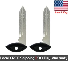 Lot of 2x New Replacement Key fob Insert Key for RAM Chrysler Dodge Jeep WV