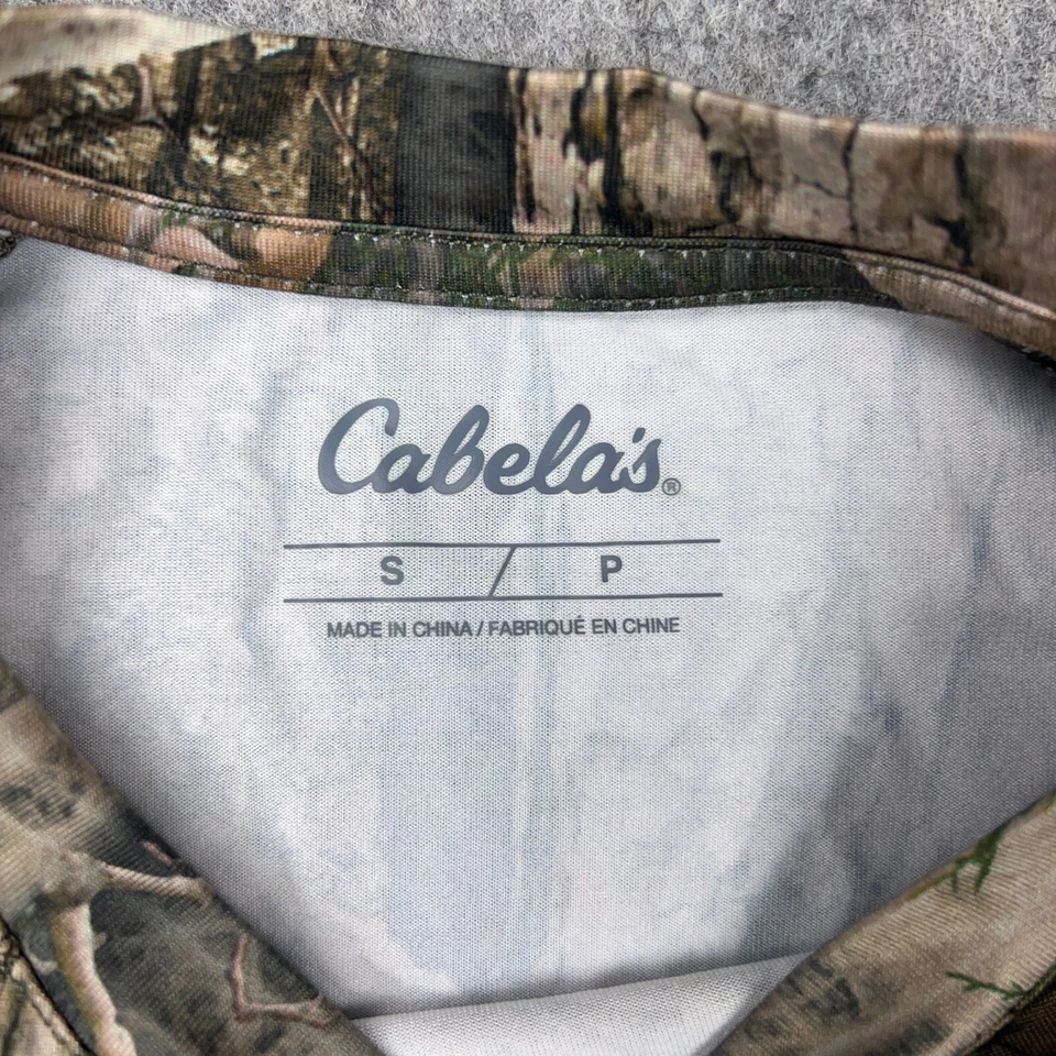 Camisa Cabelas Para Hombre Pequeña TrueTimber Kanati Manga Larga Ligera Rendimiento Foto 4 de 4