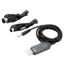 RC Helicopter Airplane Car Training USB Simulator Cable For FlySky FS-SM100