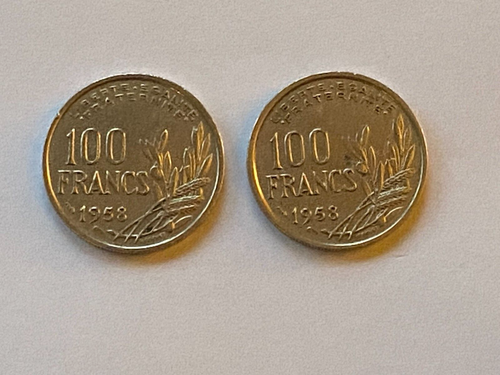 100 francs Cochet 1958 Beaumont-Le-Roger F.450/14 fmd_590067 Modernes 100 francs Cochet 1958 Beaumont-Le-Roger F.450/14 fmd_590067 Modernes