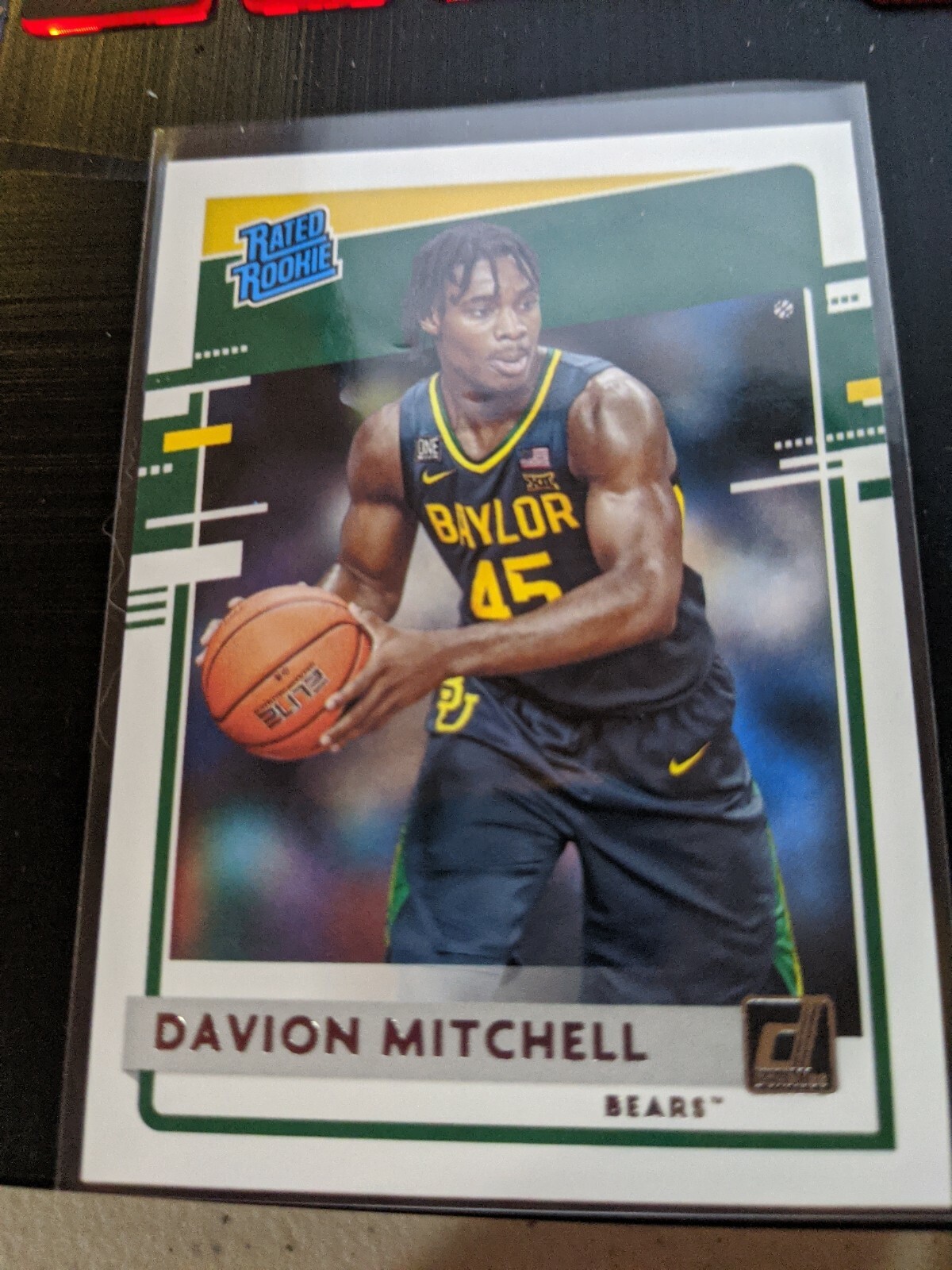 2021 Panini Chronicles Donruss Optic Davion Mitchell 210 Draft Picks RC Rookie