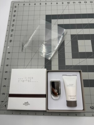 Voyage d'Hermes Mini Pure Perfume by Hermes Parfum 5ml / 0.16 oz  & 1 Oz Loition
