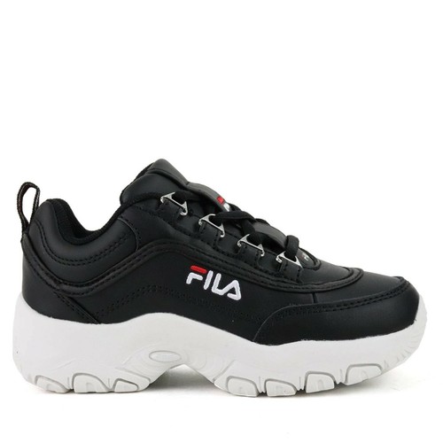 Scarpe da bambina bambino Fila Strada Kids nero sneakers sportiva calzature  | eBay