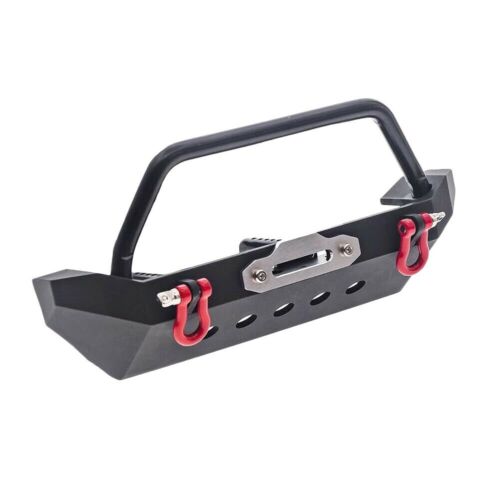 For 1/10 RC CAR Crawler TRX4 Axial SCX10 90046 Upgrade Metal Front Bumper Part - Picture 3 of 6