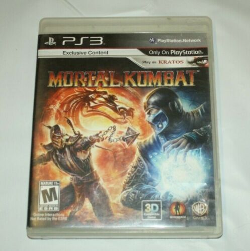 mediodía Libro Inconsistente Juegos de Playstation 3 PS3 Mortal Kombat y Mortal Kombat vs DC Universe |  eBay