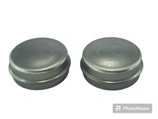 (Qty 2) 2.33" Solid Dust Cap Grease Cover for Trailer Axle Hub DC233