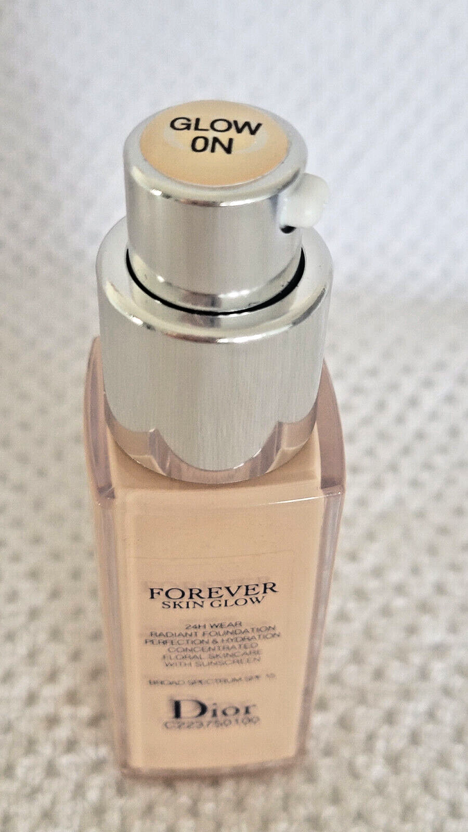 DIOR FOREVER SKIN GLOW 24 H WEAR FOUNDATION GLOW (0N) 0.67 OZ | eBay