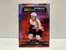 2021-22 O-Pee-Chee OPC Platinum Base Sunset Marquee Rookies #213 Cam York Hockey