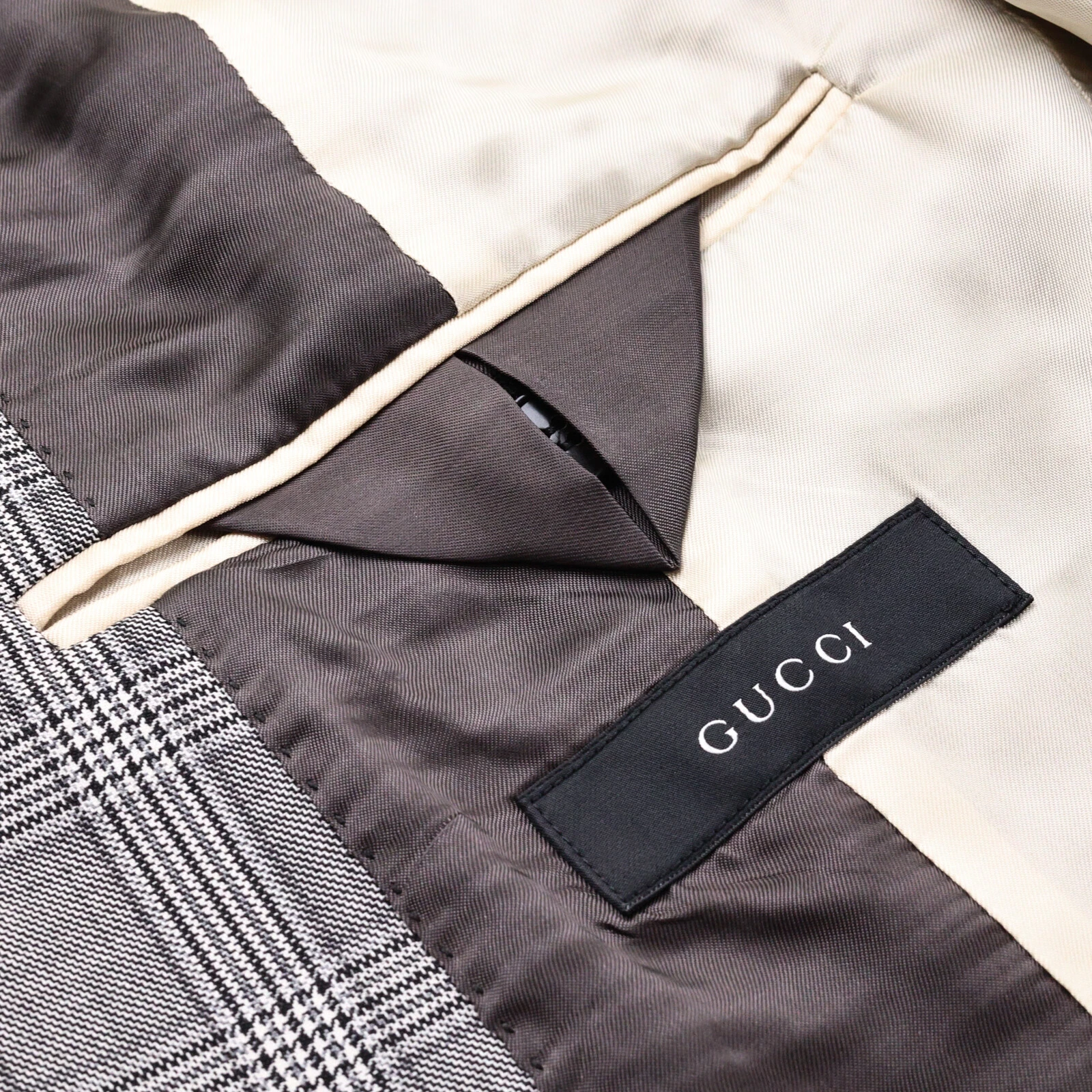 NUOVO abito da uomo anteriore piatto Gucci grigio peltro lana mohair 2B 2B 40 L