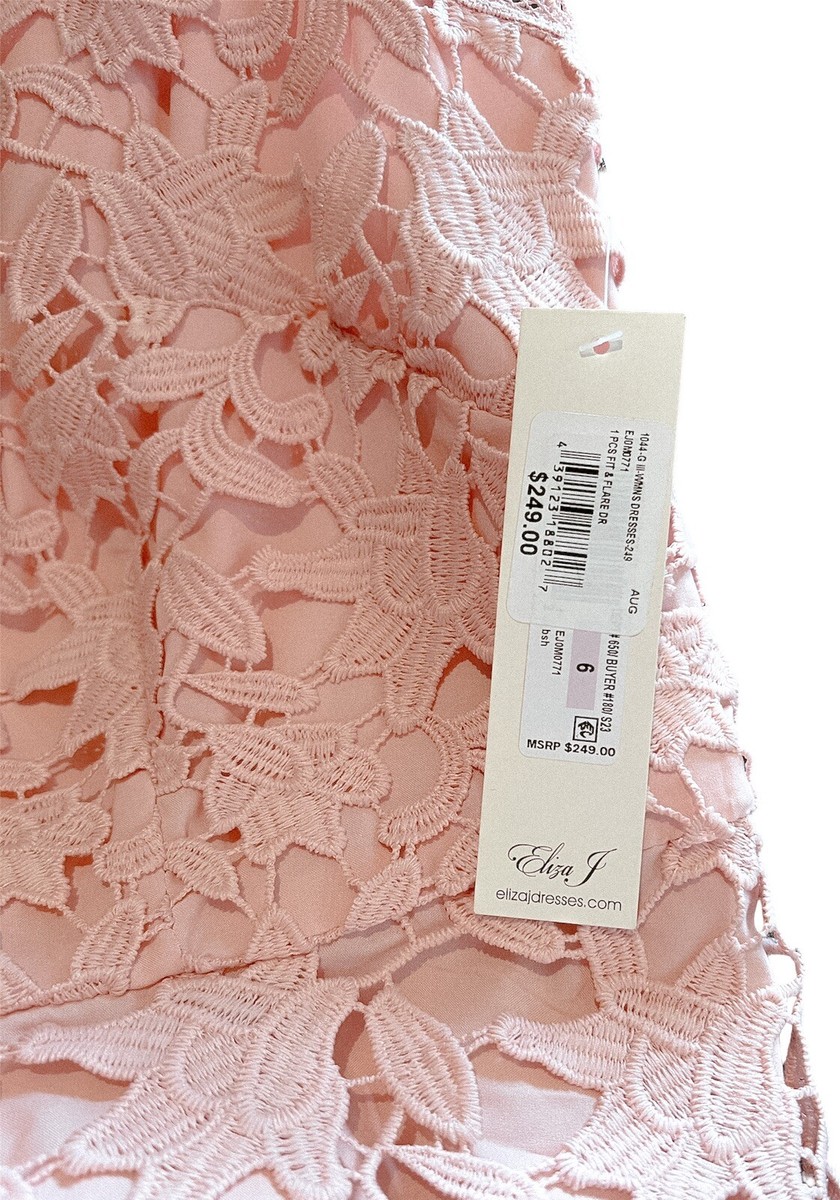 lace asymmetric cocktail dress eliza j Lace Asymmetric Cocktail Dress (Women)