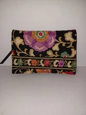 Vera Bradley Suzani Quilted Floral Fabric Book Day Planner Journal Cover